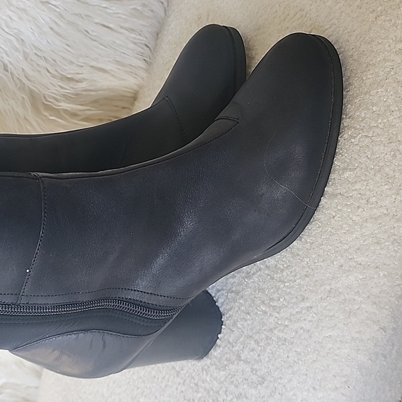 SoftWalk Gorgeous Katia tall black boots Size 11M - Picture 7 of 11